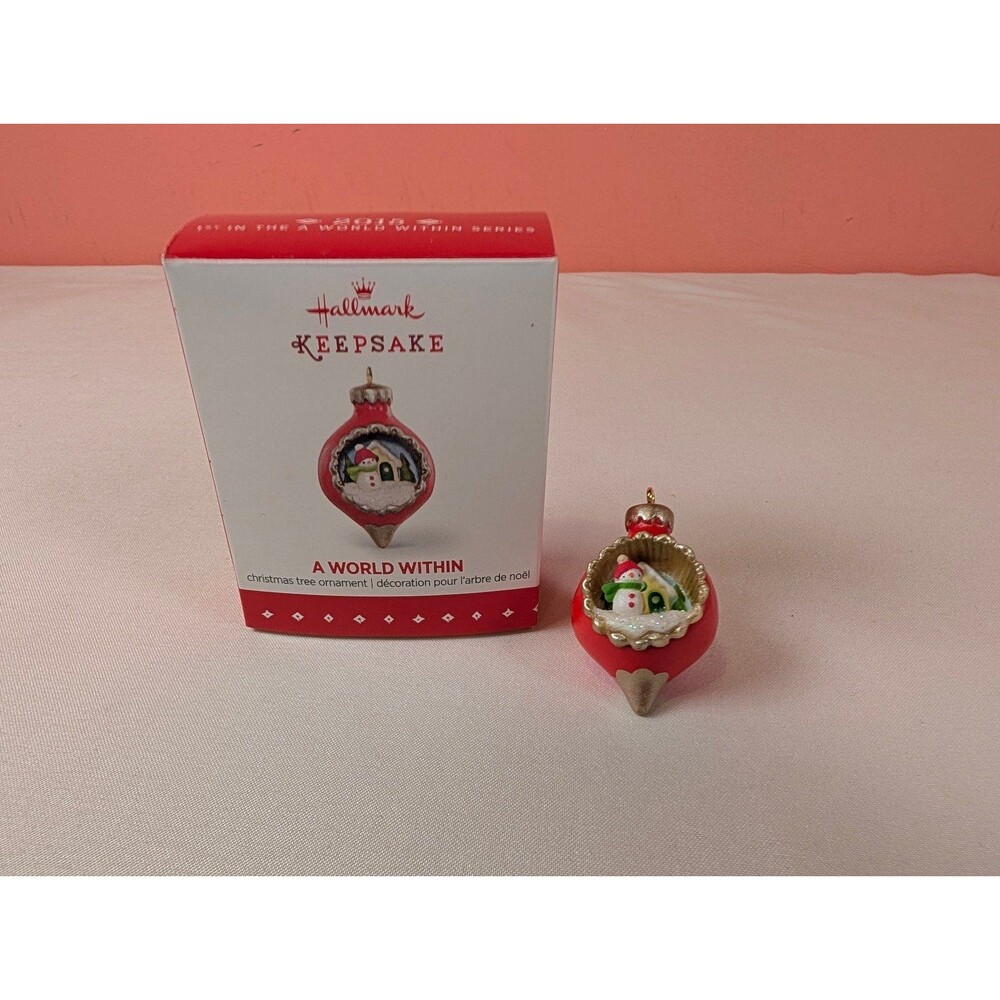 Hallmark Keepsake Christmas Ornament Miniature A World Within 2015